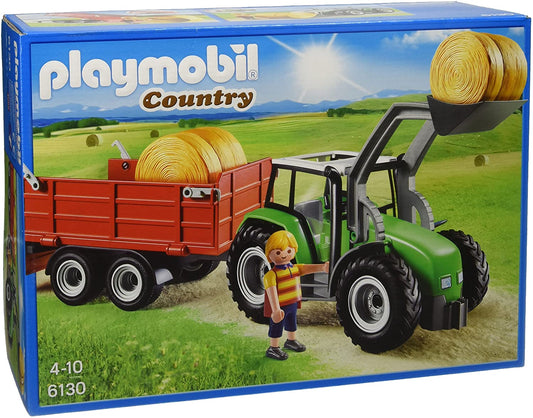 6130 PLAYMOBIL Trattore Con Rimorchio