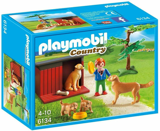 6134 PLAYMOBIL Famiglia con animali nella natura