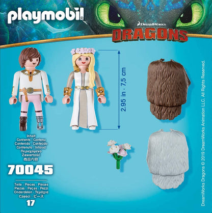 70045 PLAYMOBIL Astrid e Hiccup