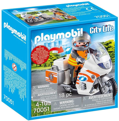 70051 PLAYMOBIL Moto Pronto Intervento