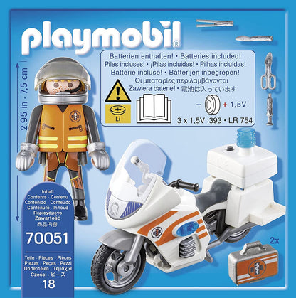 70051 PLAYMOBIL Moto Pronto Intervento