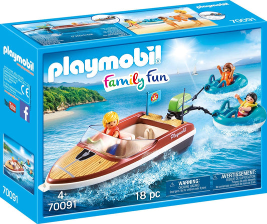 70091 PLAYMOBIL Motoscafo con gommoni