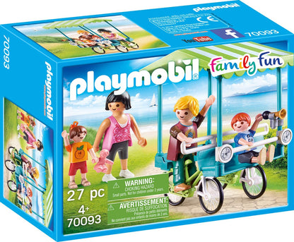 70093 PLAYMOBIL Famiglia in Bicicletta