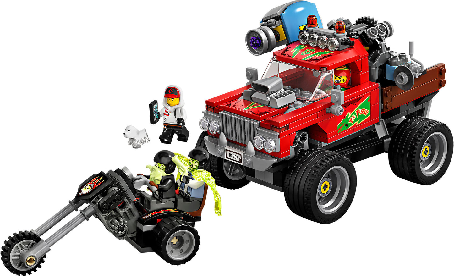 70421 LEGO Hidden Side - Lo Stunt Truck di El Fuego