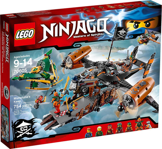 70605 LEGO Ninjago - La Fortezza della Sventura