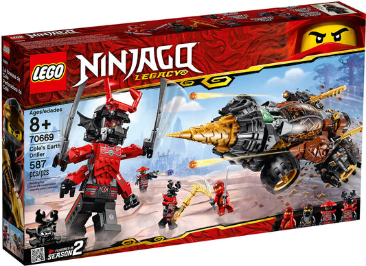 70669 LEGO Ninjago - La Trivellatrice Di Cole