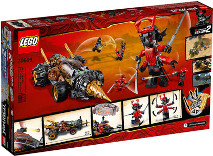 70669 LEGO Ninjago - La Trivellatrice Di Cole