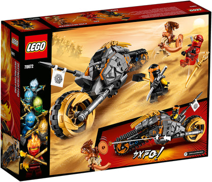 70672 LEGO Ninjago - La Moto da Cross di Cole