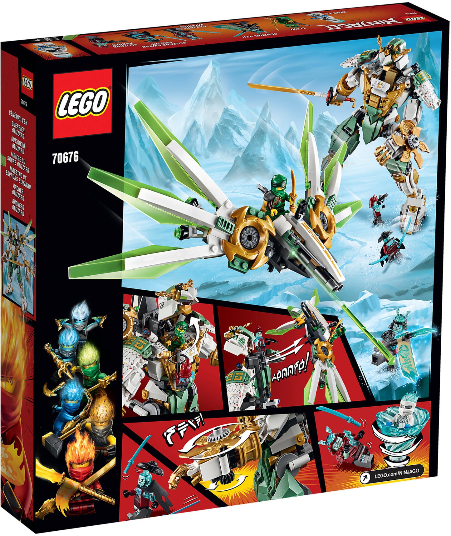 70676 LEGO Ninjago - Il Mech Titano di Lloyd