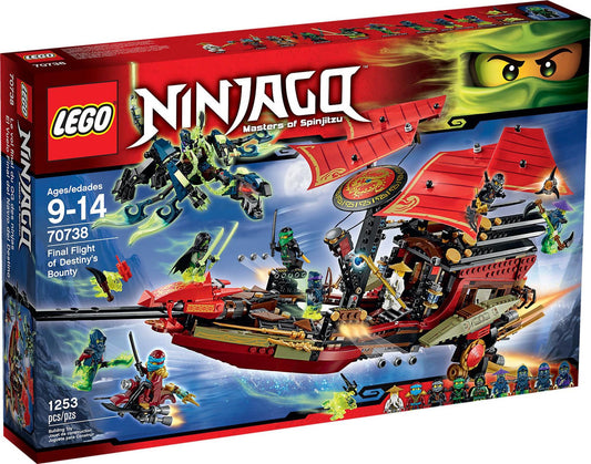 70738 LEGO Ninjago - Il Volo Finale del Vascello del Destino