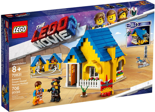 70831 LEGO Movie - La Casa Dei Sogni/Razzo Di Soccorso Di Emmet!