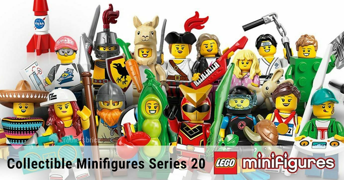 71027 LEGO Minifigures Serie 20 Completa