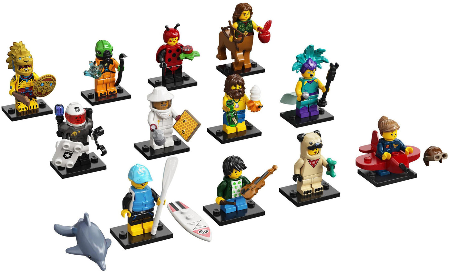 71029 LEGO Minifigures Serie 21 Completa