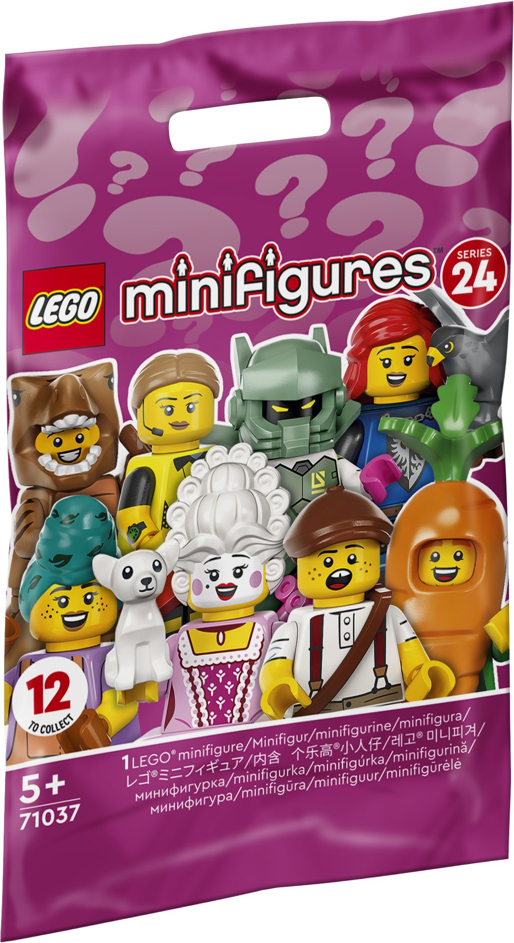 71037 LEGO Minifigures Serie 24 Completa
