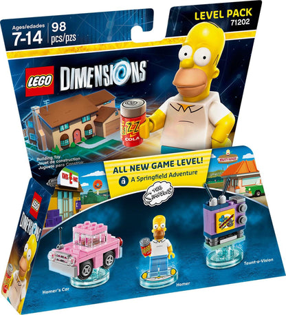 71202 LEGO Dimension - The Simpsons - Level Pack: The Simpsons