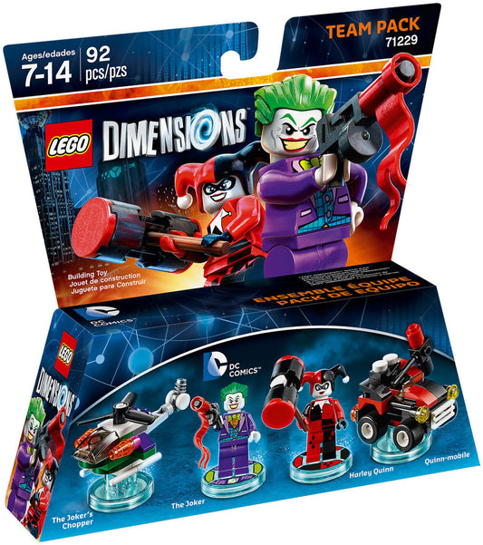 71229 LEGO Dimension -DC - Team Pack: Joker & Harley Quinn