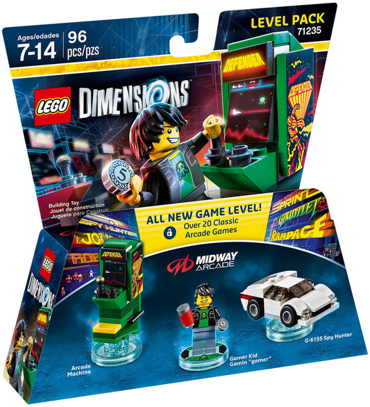 71235 LEGO Dimension -Midway Arcade - Level Pack: Gamer Kid