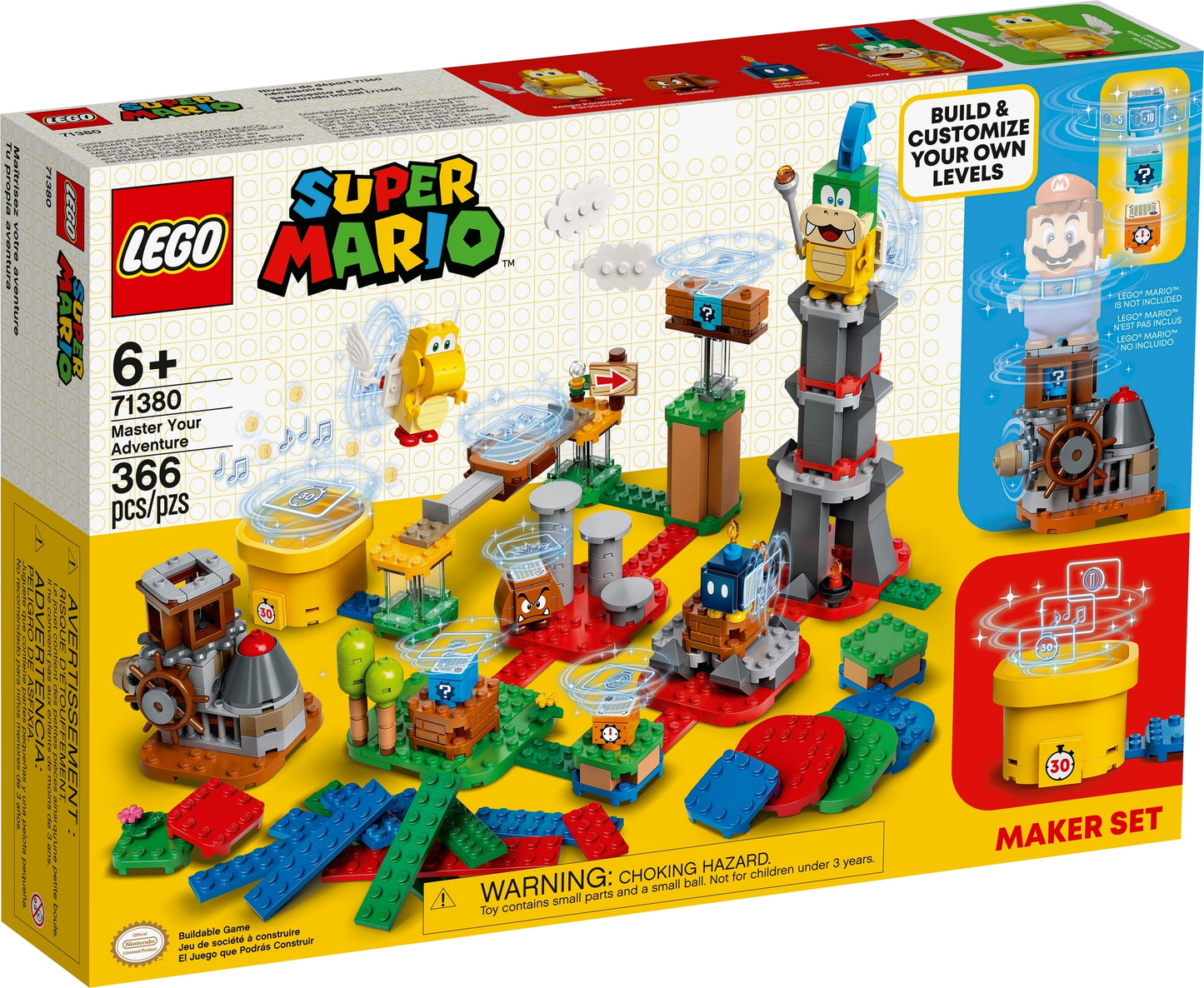 71380 LEGO Super Mario - Costruisci la Tua Avventura - Maker Pack