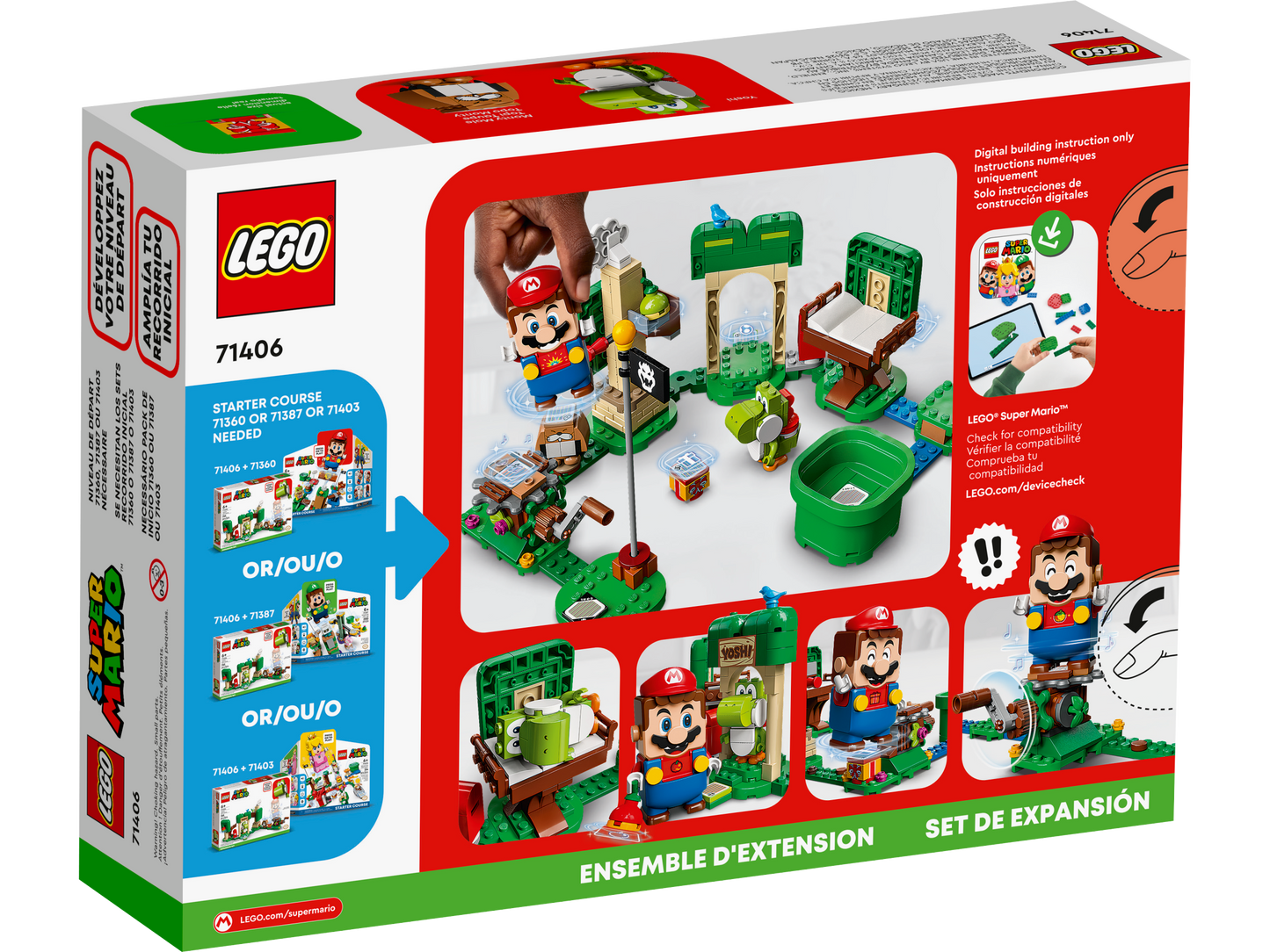 71406 LEGO Super Mario - Pack espansione Casa dei regali di Yoshi