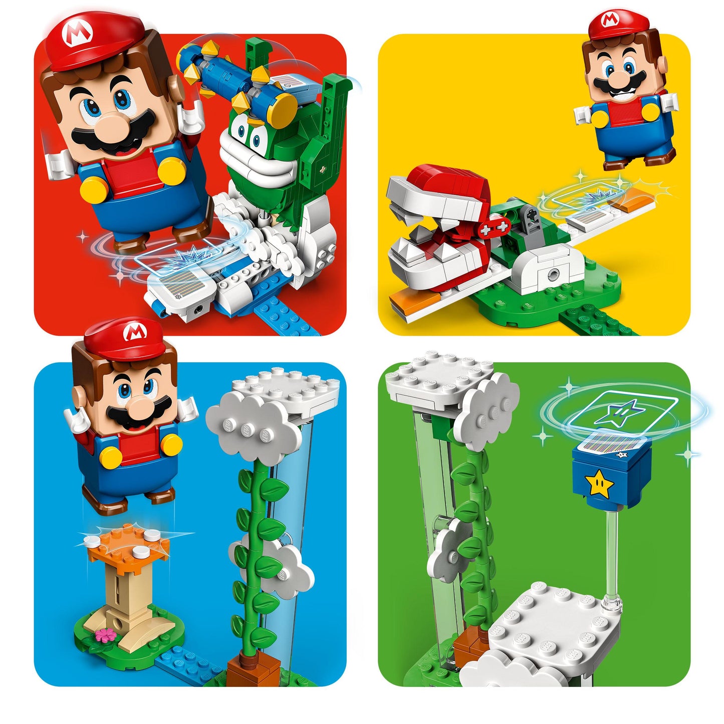 71409 LEGO Super Mario - Pack espansione Sfida sulle nuvole di Spike gigante