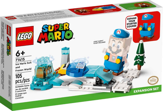 71415 LEGO Super Mario - Pack di espansione Costume di Mario ghiaccio e Mondo ghiacciato
