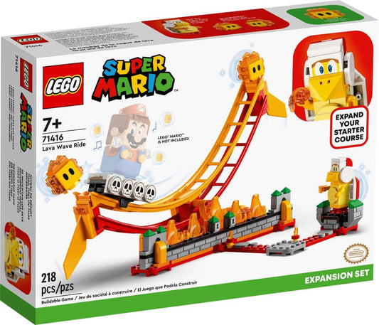 71416 LEGO Super Mario - Pack di espansione Giro sull’onda lavica