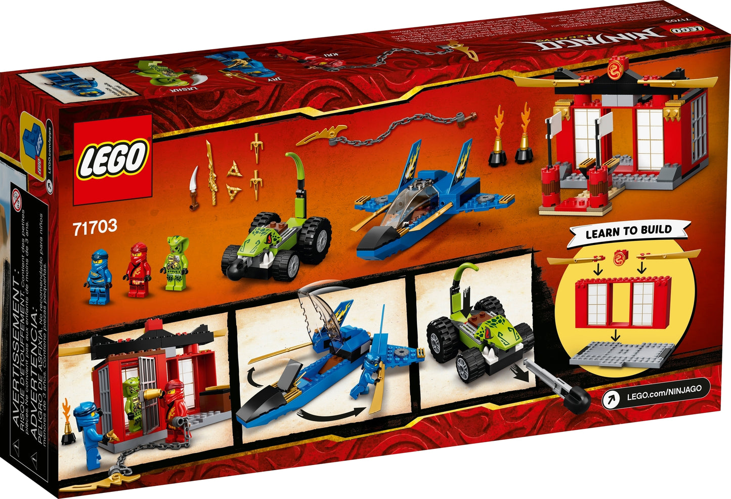 71703 LEGO Ninjago - Battaglia sullo Storm Fighter