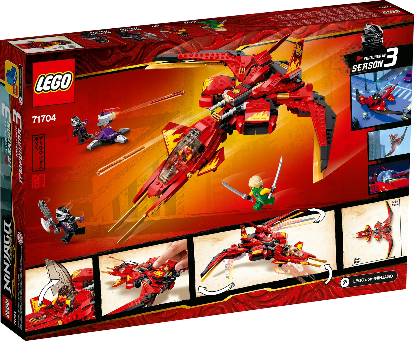 71704 LEGO Ninjago - Fighter di Kai