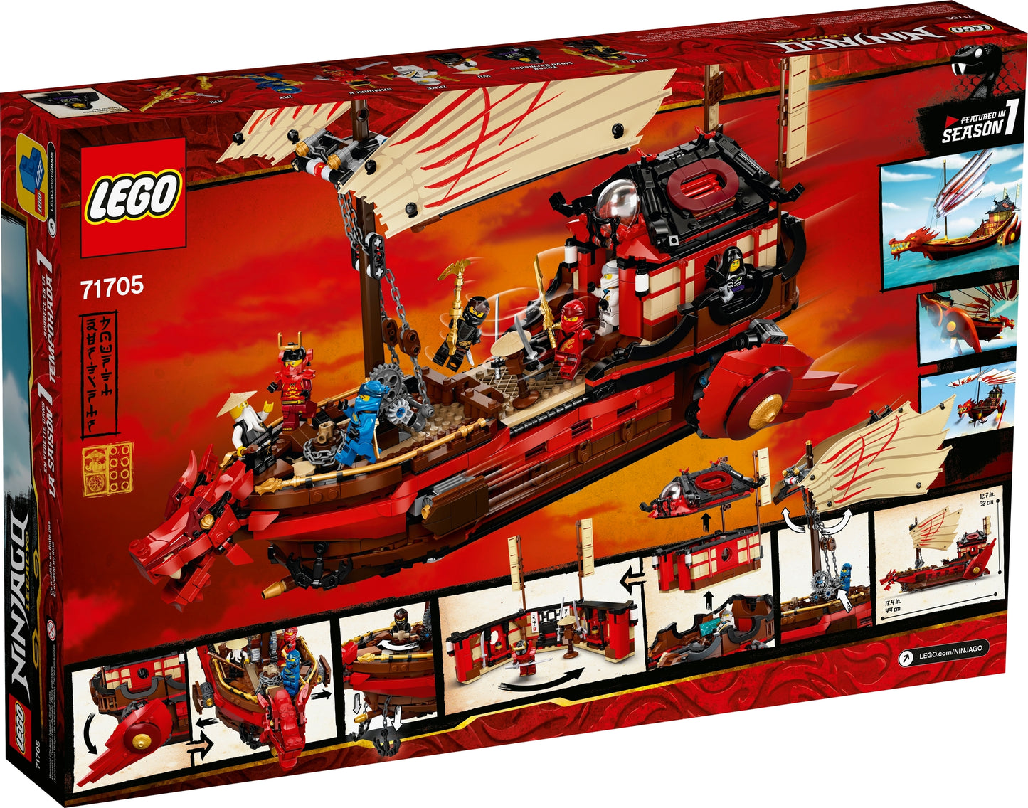 71705 LEGO Ninjago - Bounty del Destino
