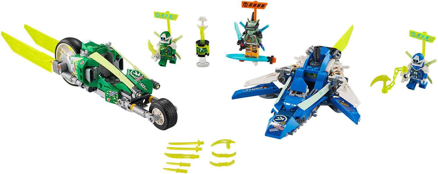 71709 LEGO Ninjago - I Bolidi di Velocità di Jay e Lloyd