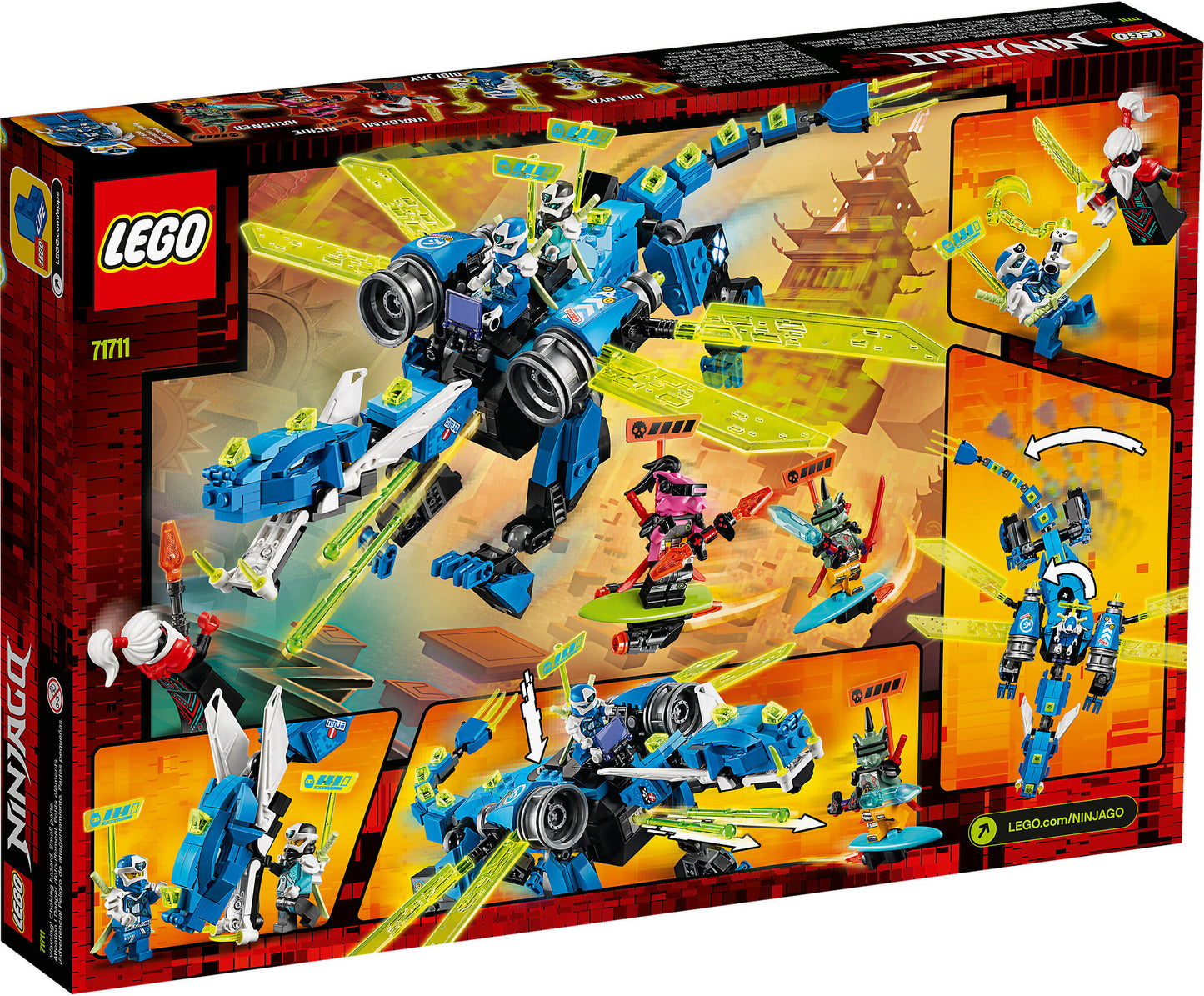 71711 LEGO Ninjago - Il Cyber Dragone Di Jay