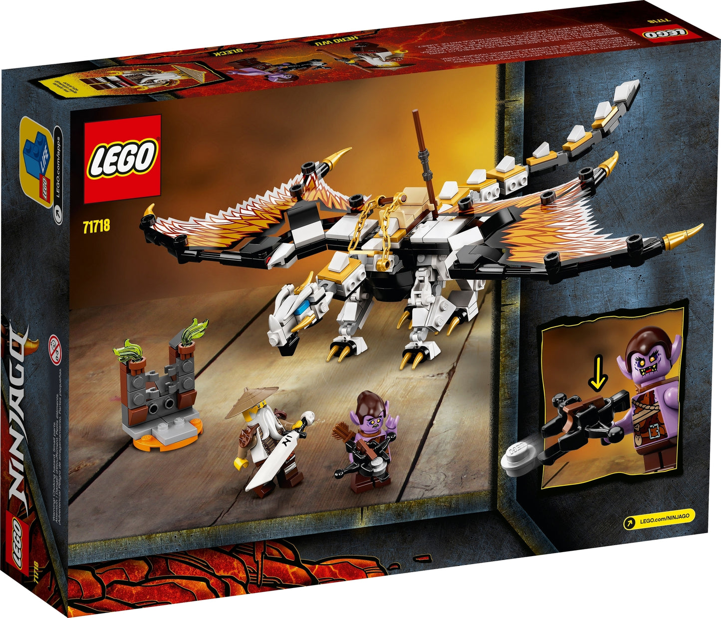 71718 LEGO Ninjago - Dragone da Battaglia di Wu