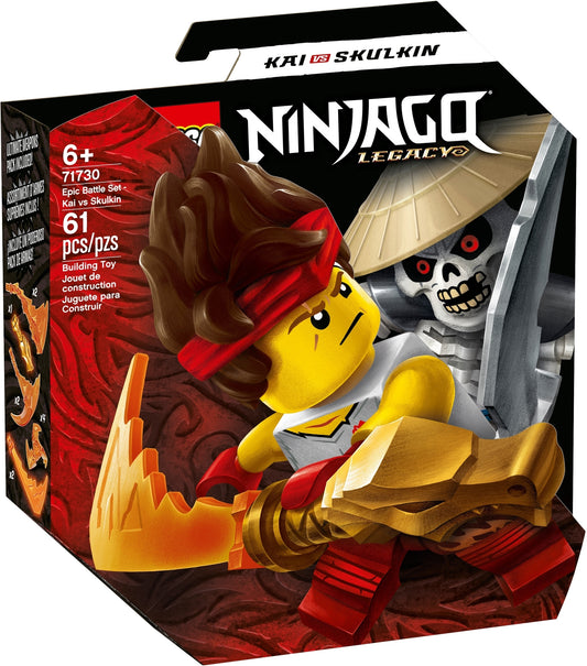 71730 LEGO Ninjago - Battaglia Epica - Kai Vs Skulkin