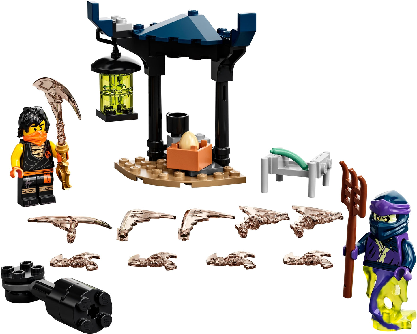 71733 LEGO Ninjago - Battaglia Epica - Cole Vs Guerriero Fantasma