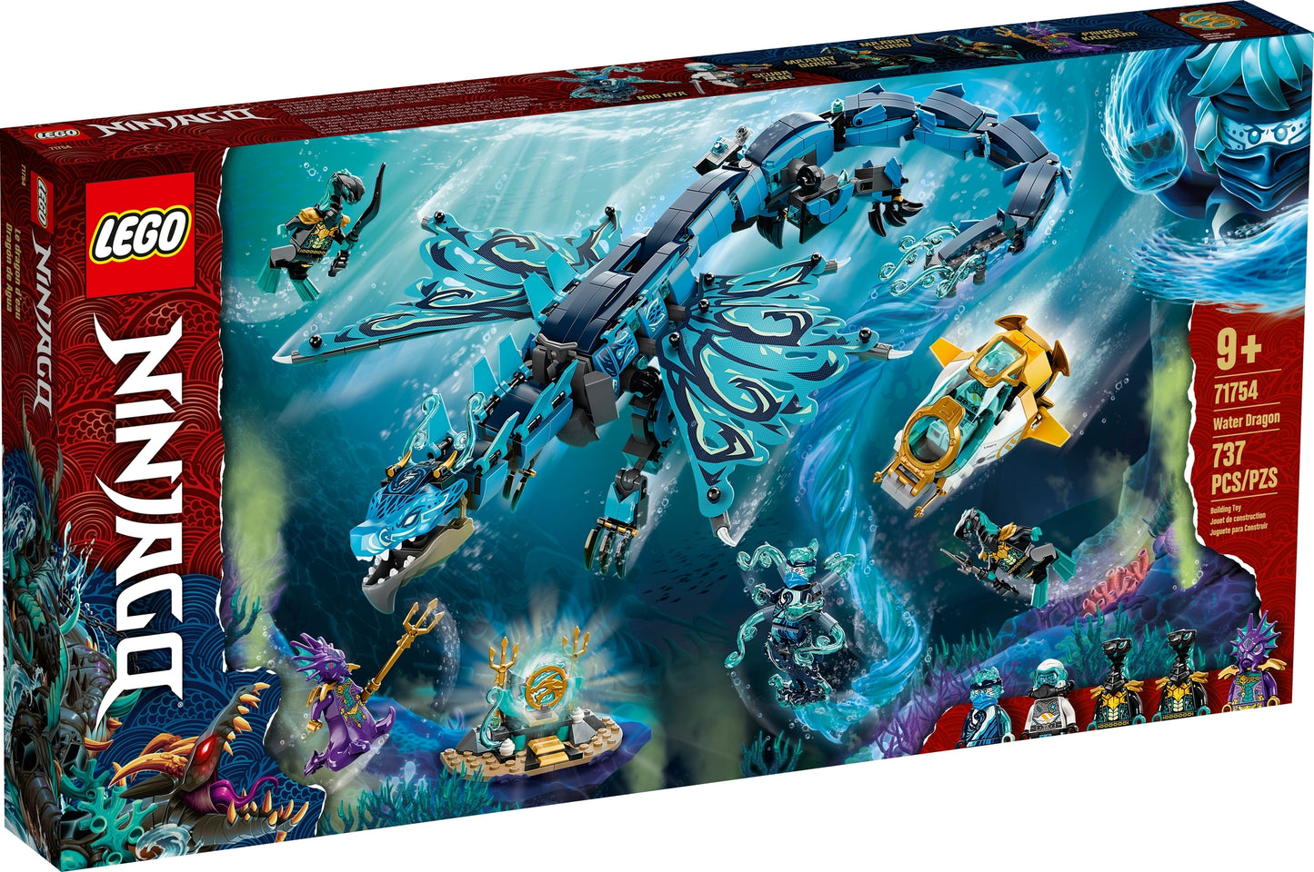 71754 LEGO Ninjago - Dragone dell'Acqua