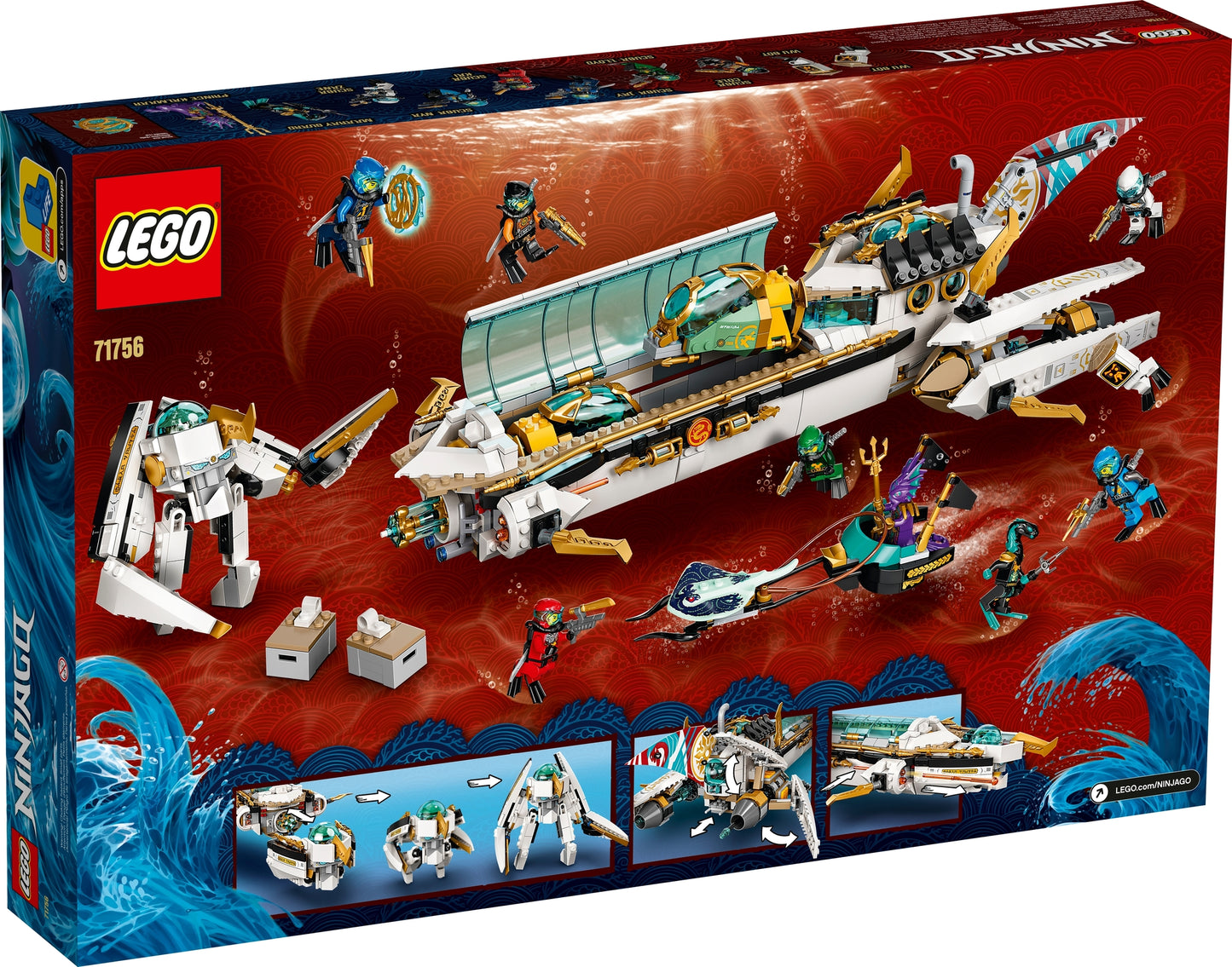 71756 LEGO Ninjago - Idro Vascello