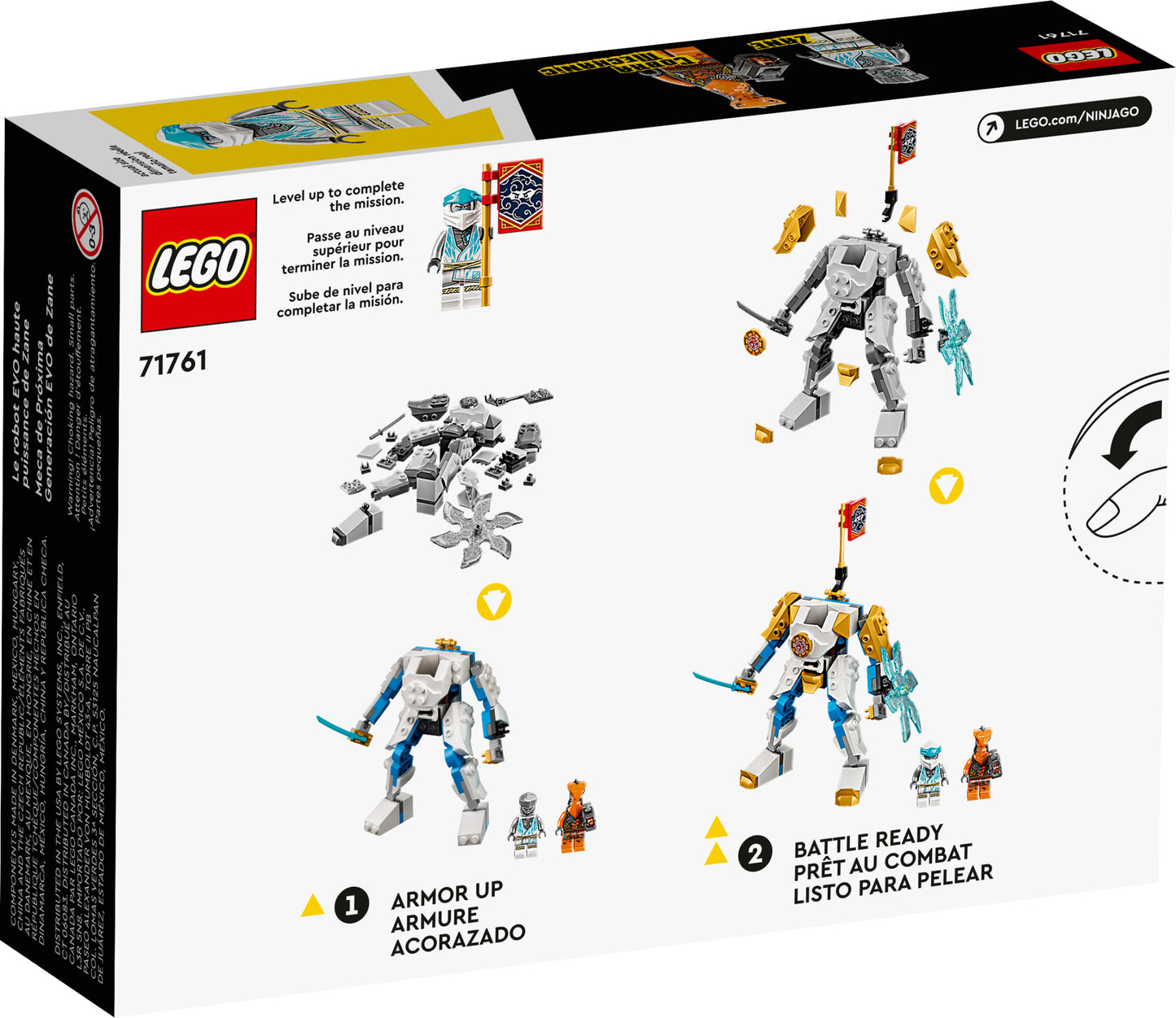 71761 LEGO Ninjago - Mech Potenziato di Zane - Evolution