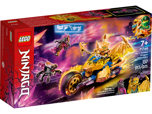 71768 LEGO Ninjago - Moto Drago d’Oro di Jay