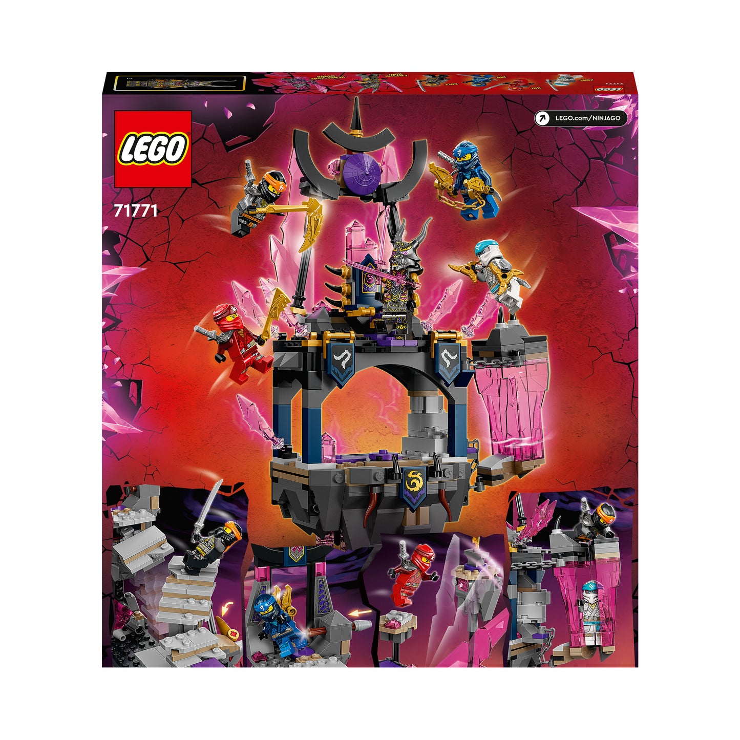 71771 LEGO Ninjago - Il tempio del Re dei Cristalli