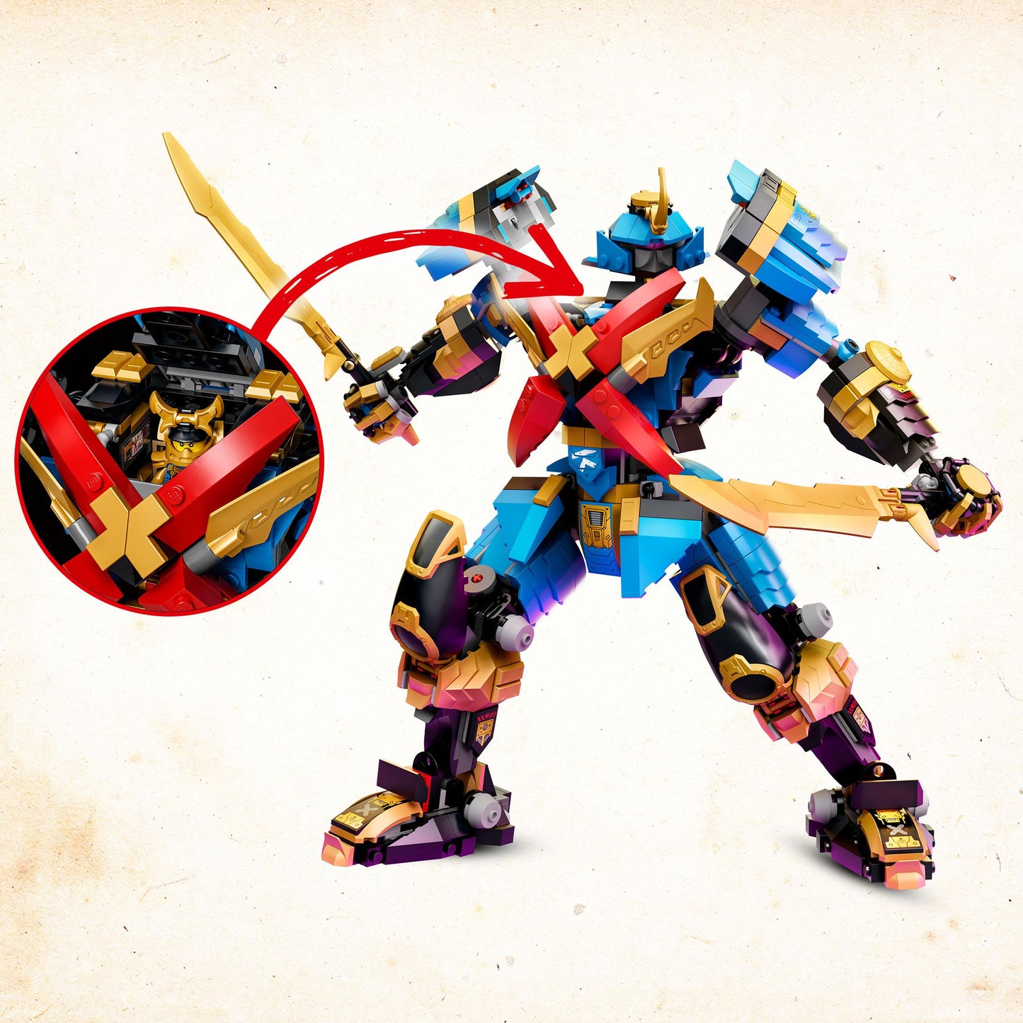 71775 LEGO Ninjago - MECH Samurai X di Nya