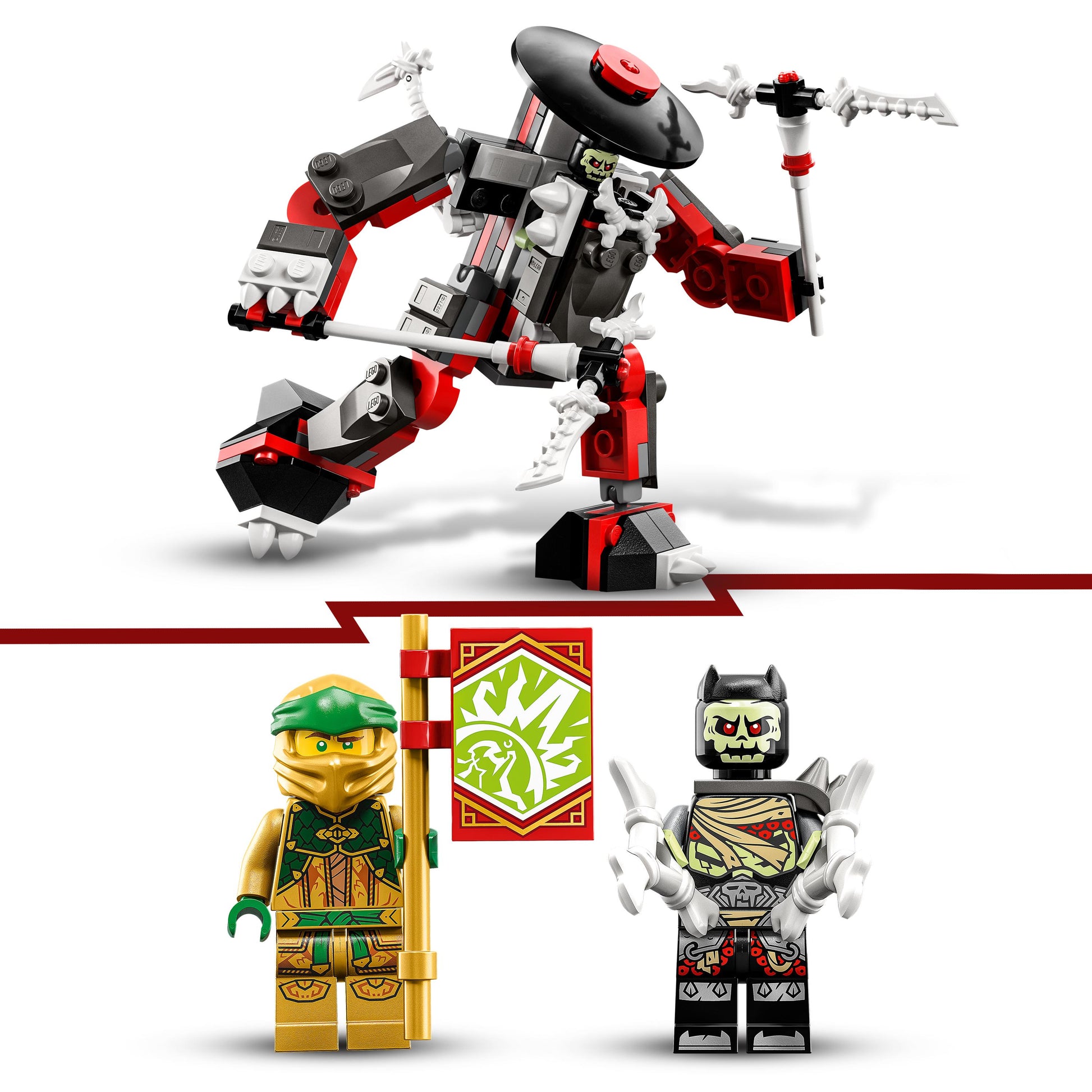 Lego 71789 - Ninjago, Battaglia su auto e moto di Kai e Ras