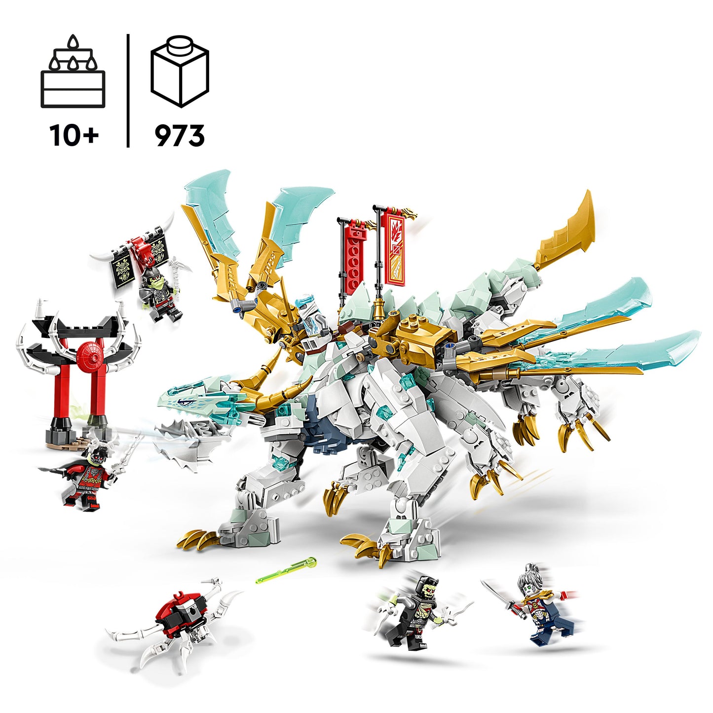 71786 LEGO Ninjago - Drago di Ghiaccio di Zane