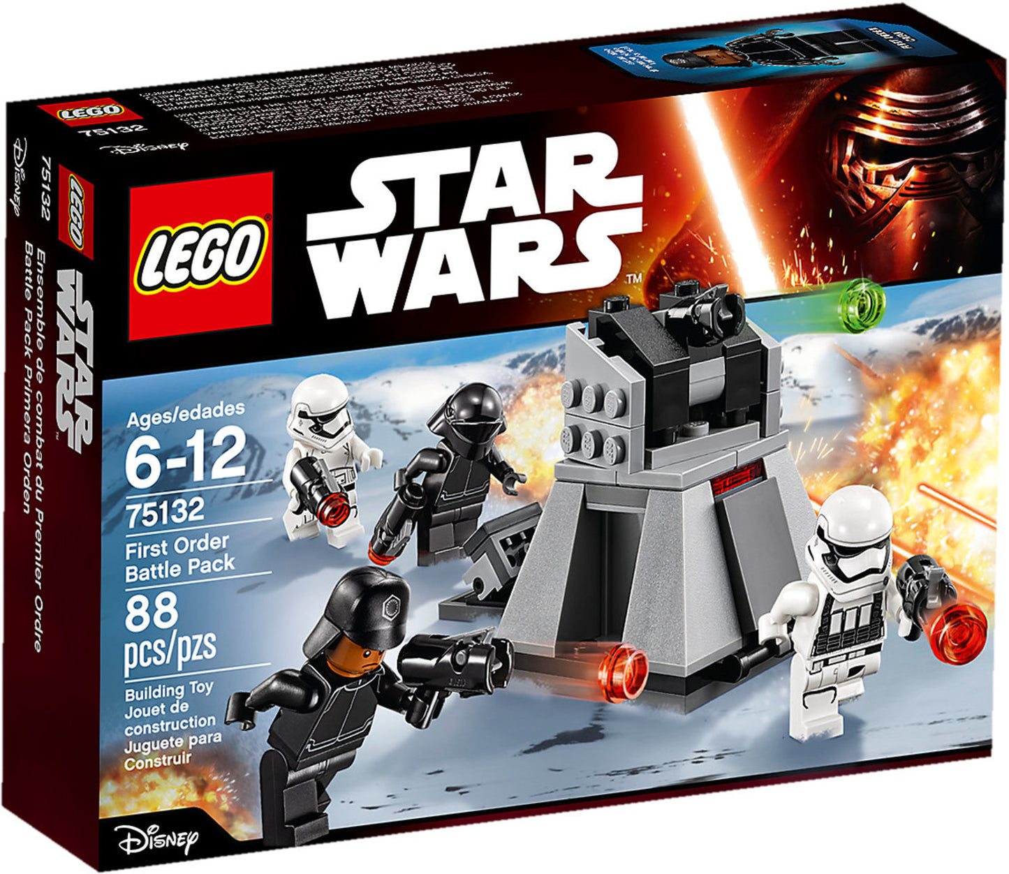 75132 LEGO Star Wars  - Battle Pack Primo Ordine