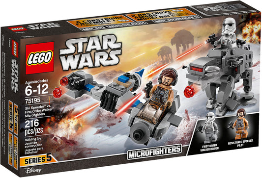 75195 LEGO Star Wars - Ski Speeder™ Contro Microfighter First Order Walker™