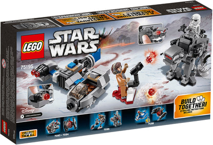 75195 LEGO Star Wars - Ski Speeder™ Contro Microfighter First Order Walker™