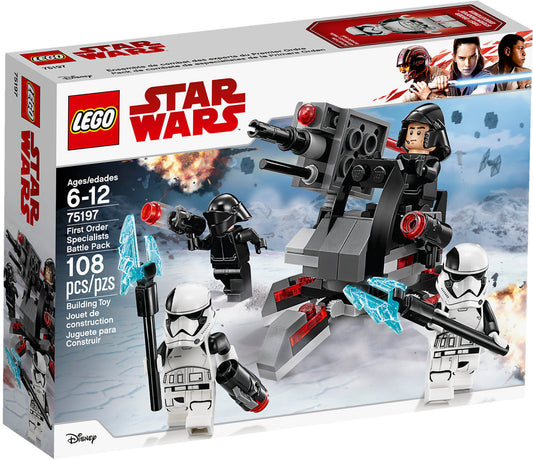 75197 LEGO Star Wars - Battle Pack Del Primo Ordine