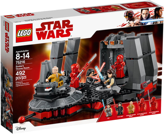 75216 LEGO Star Wars - Sala Del Trono Di Snoke