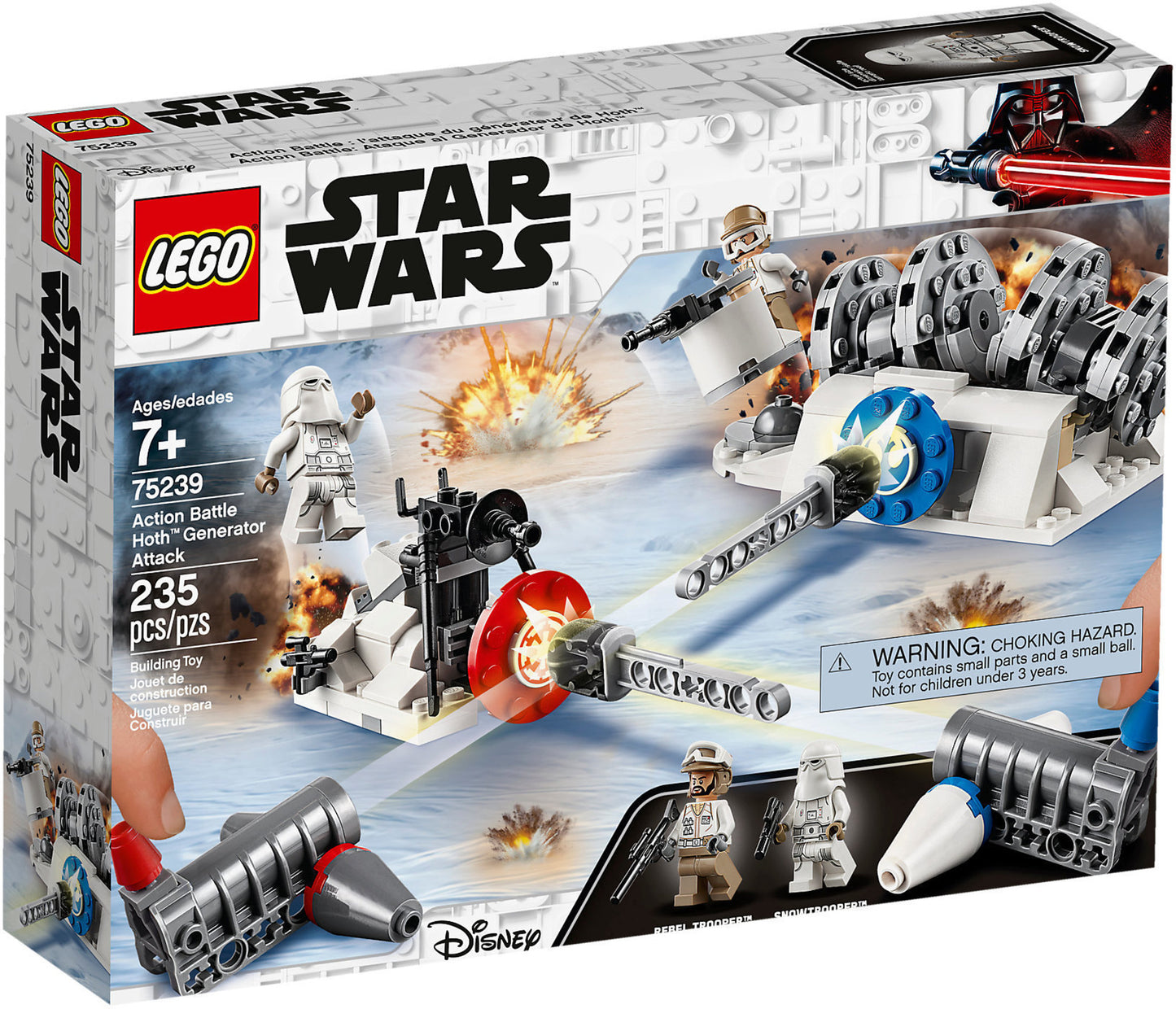 75239 LEGO Star Wars - Action Battle - Attacco Al Generatore Di Hoth™