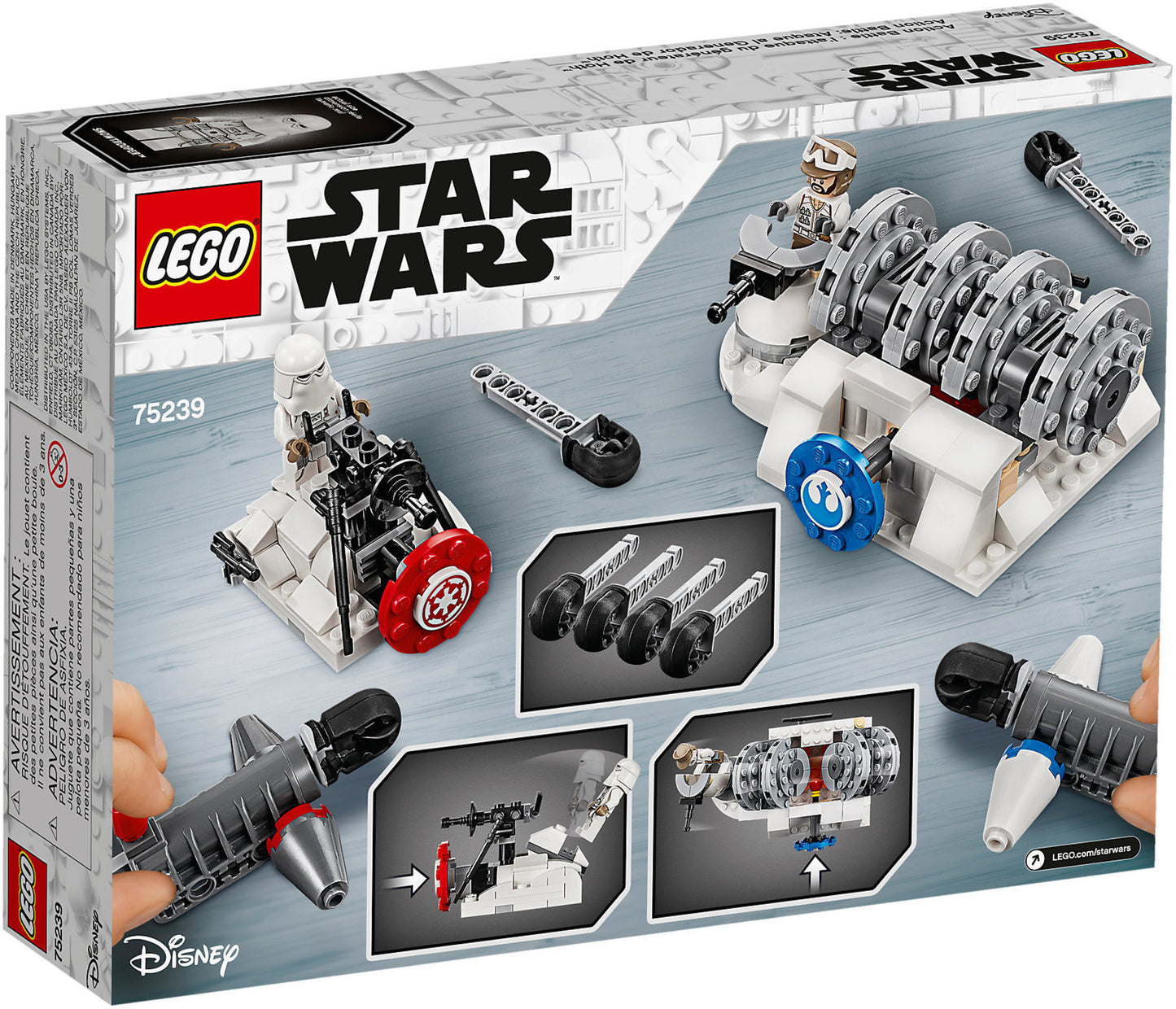 75239 LEGO Star Wars - Action Battle - Attacco Al Generatore Di Hoth™