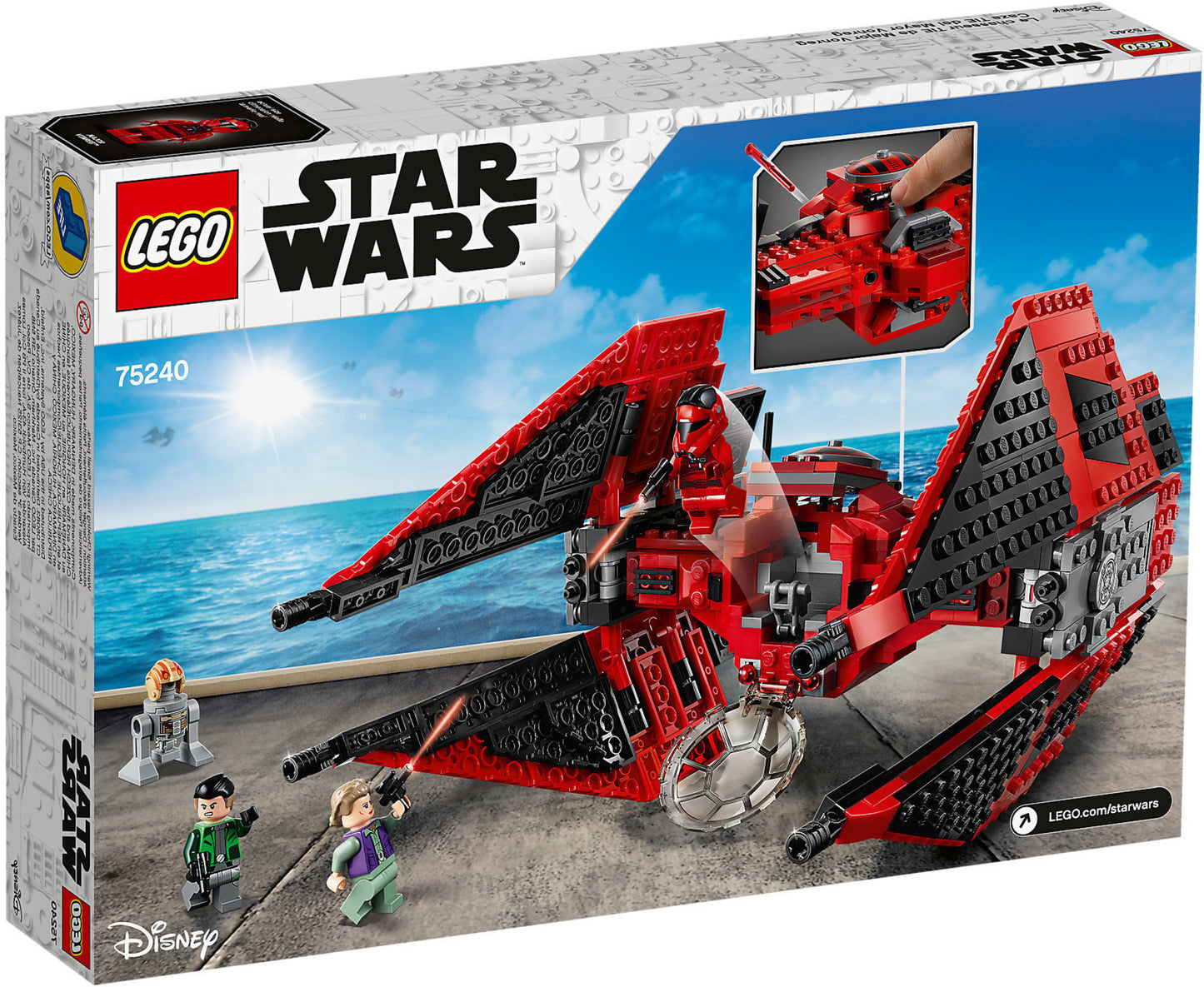 75240 LEGO Star Wars - Tie Fighter™ Del Maggiore Vonreg